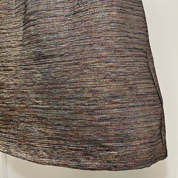 NWT Anthropologie Hutch Jessie Metallic Midi Dress - Picture 6 of 16